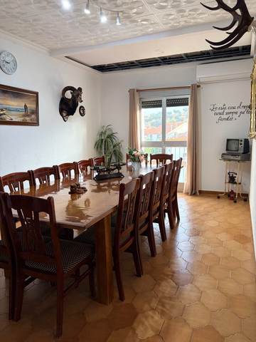 Gran salón comedor de La Posada del Castillo