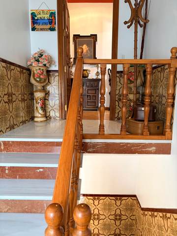 Salón con chimenea — Posada Castillo del Real